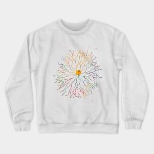 Starburst neuron Crewneck Sweatshirt